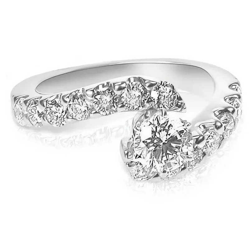 Prong Set Engagement Rings1.65-2.80 CT Round Cut Diamonds - Engagement Ring