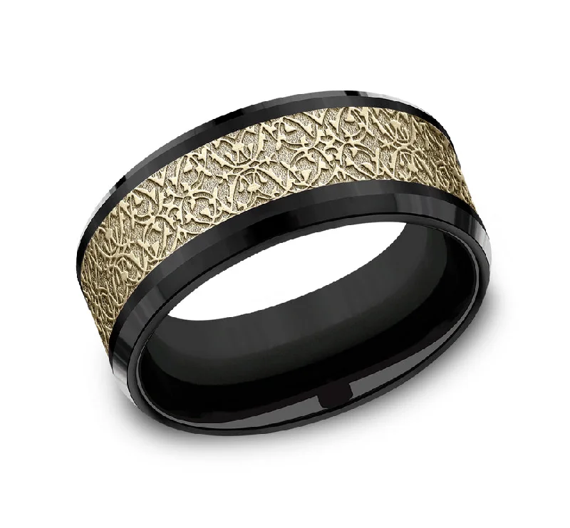 Engraved Engagement RingsTHE CONQUERER