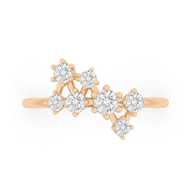 Conflict Free Engagement RingsAndromeda Ring, Diamond