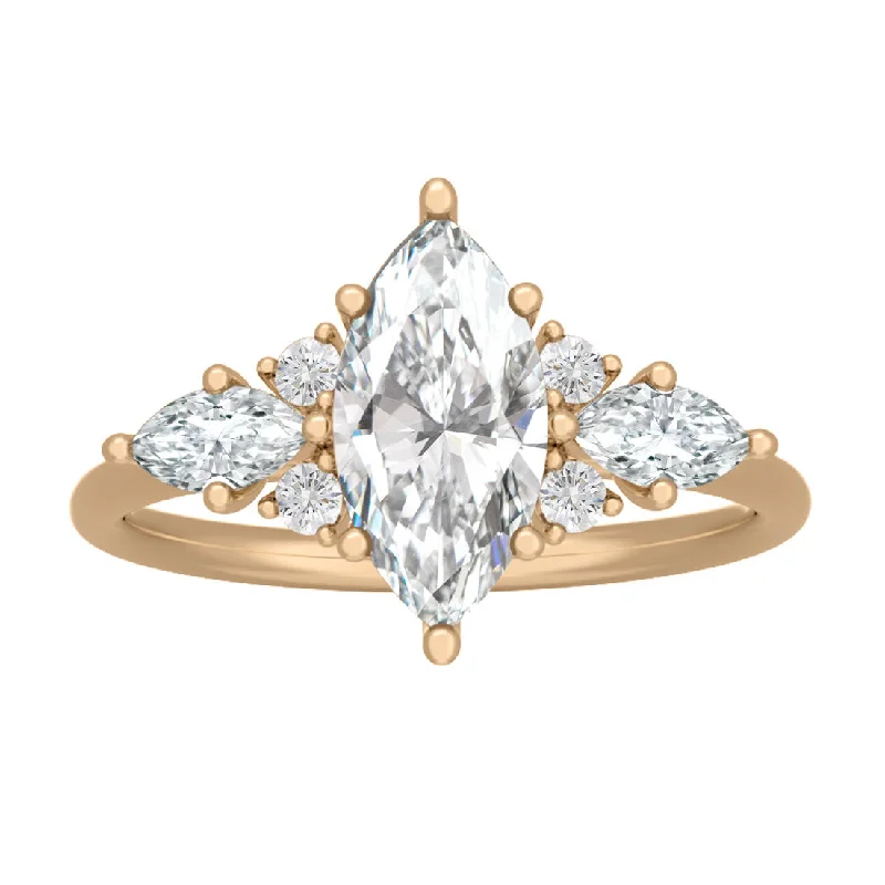 Modern Vintage Engagement RingsElain Engagement Ring