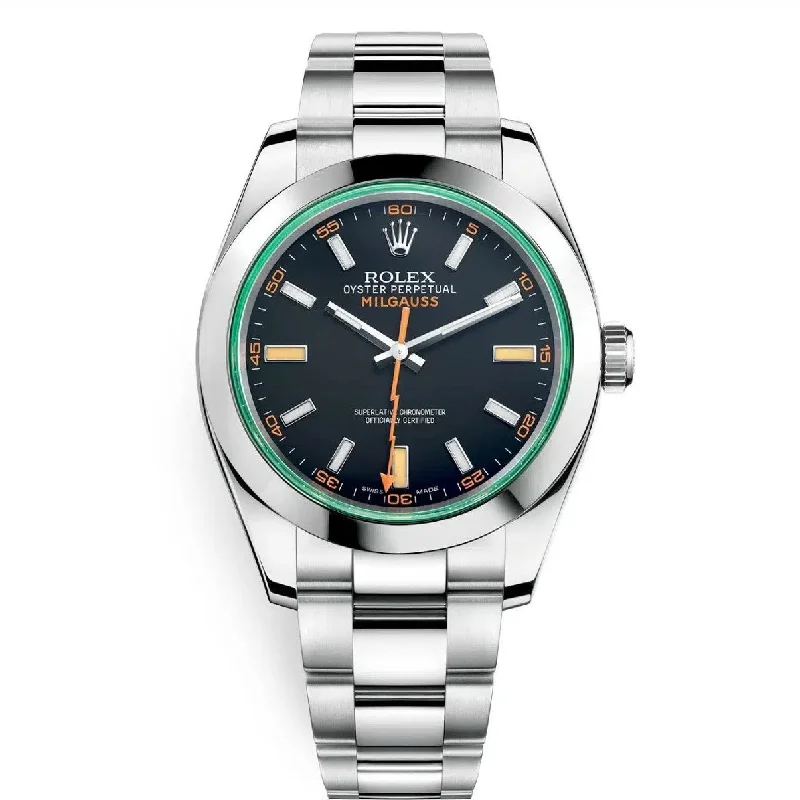 Titanium Engagement RingsRolex Oyster Perpetual Milgauss model 116400