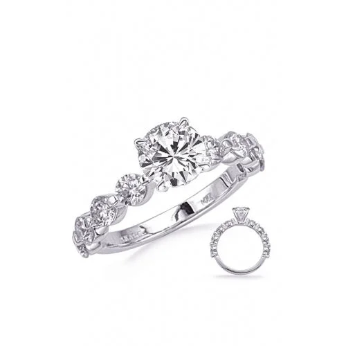 Branded Engagement RingsS. Kashi and Sons Prong Set Engagement Ring EN6216WG