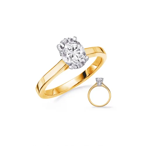 Adjustable Engagement RingsS Kashi & Sons Halo - Hidden Engagement Ring EN8352-8X6MYW