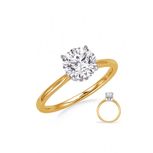 Family Heirloom Engagement RingsS Kashi & Sons Halo - Hidden Engagement Ring EN8389-15YW