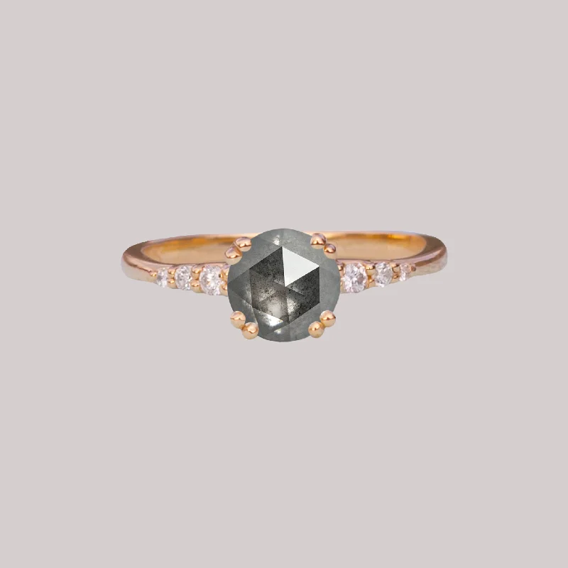 Luxury Engagement RingsDark Rheia Ring