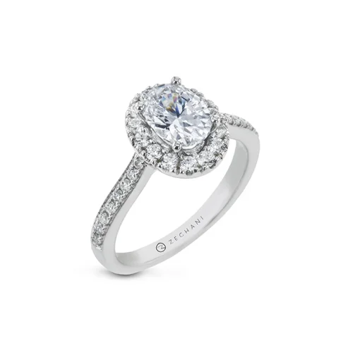 Modern Design Engagement RingsZeghani Engagement Ring Zr32pver