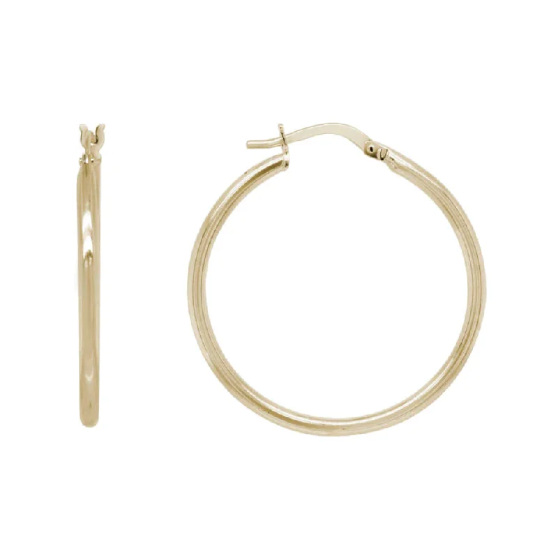 Hoop earrings featuring moonstone for ethereal ear radiance -14kt Gold Hoop Earrings