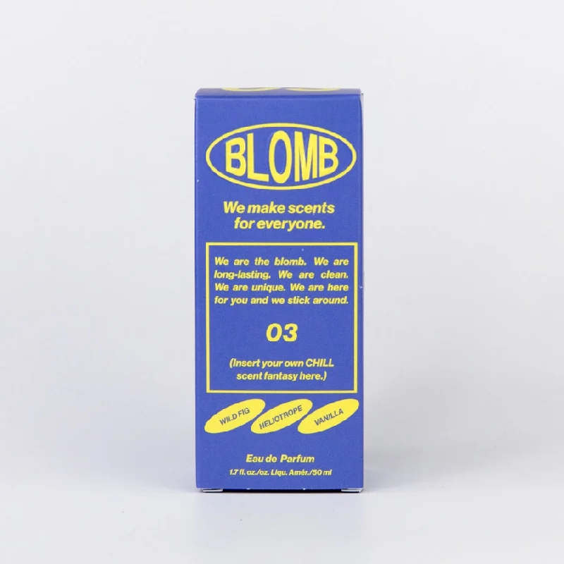 Hoop earrings crafted with sustainable eco-friendly materials -Blomb No. 03 50ml Eau De Parfum