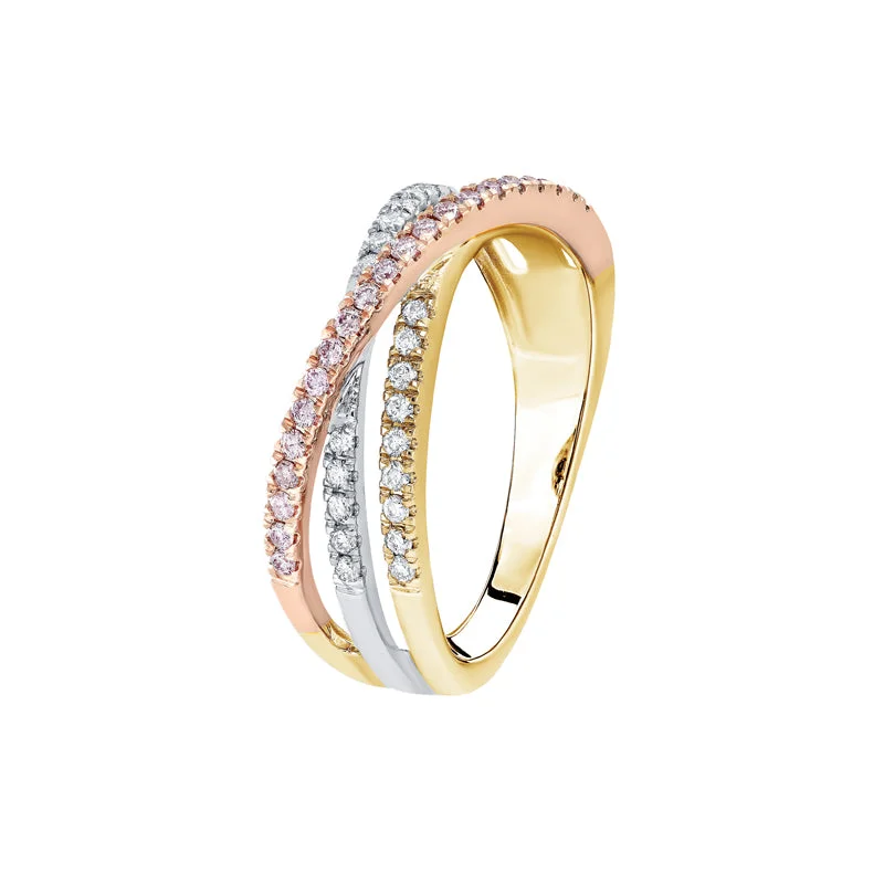 Trendy rings with modern designs for youthful flair -Blush Aida Dress Ring