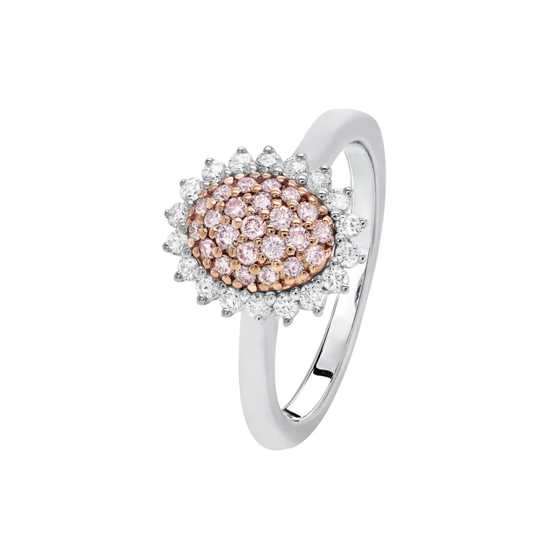 Vintage rings featuring timeless gemstone band designs -Blush Odette Ring