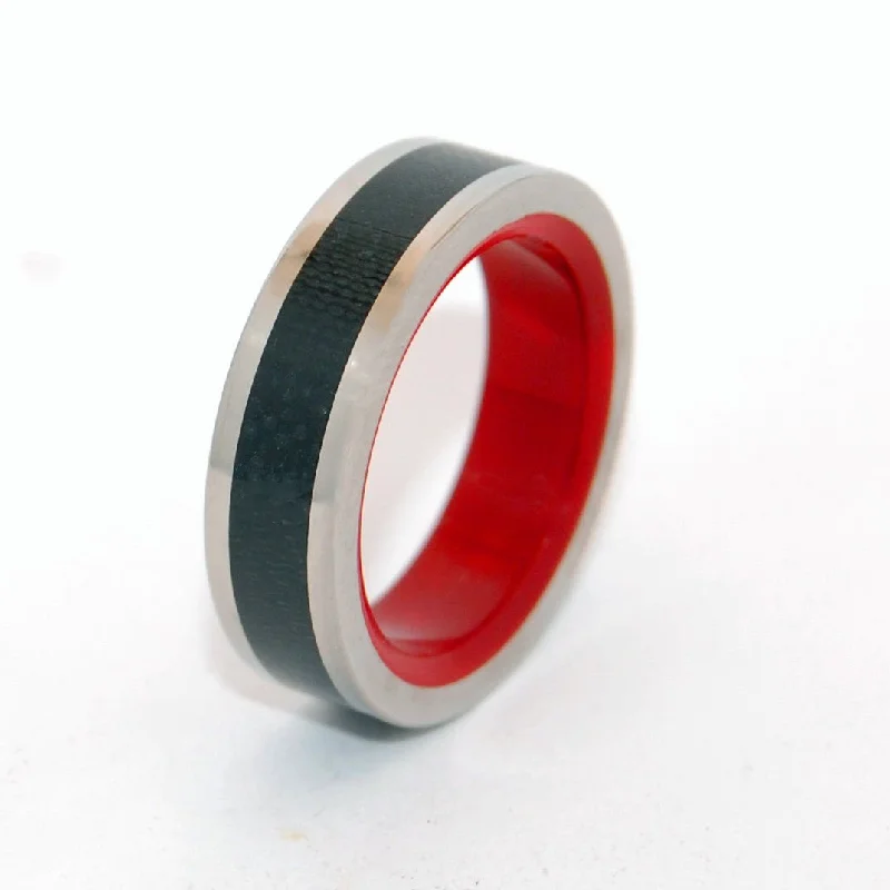 Artisan rings perfect for unique handcrafted beauty -Hot! Hot! Hot! | Men's Titanium Wedding Ring