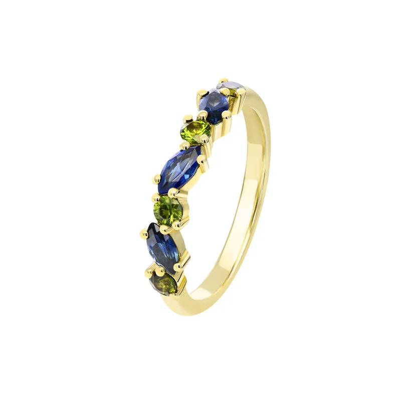 Rings perfect for romance with sweet stone details -Sapphire Dreams Nora Ring