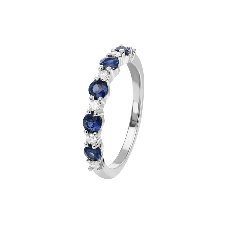 Rings featuring black diamonds for edgy finger shine -Sapphire Dreams Octavia Ring