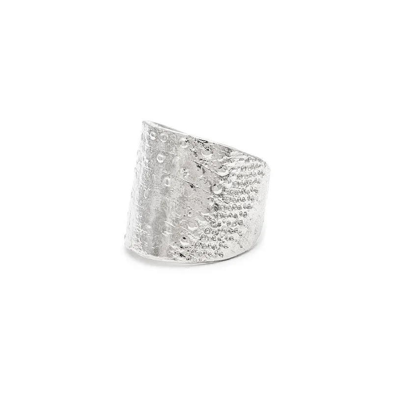 Rings great for events with special stone accents -Neptune Ring