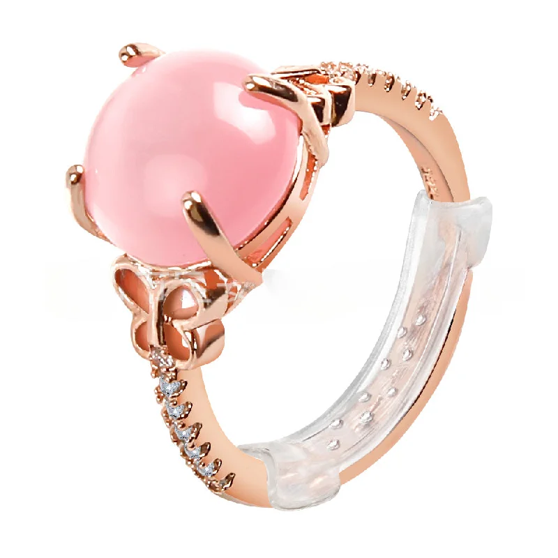 Rings perfect for romance with sweet stone details -Wholesale Resin Ring Size Adjuster