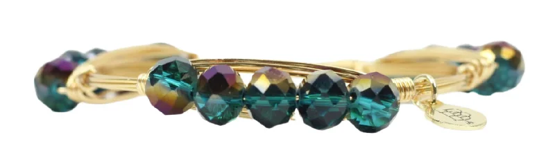 Colorful beaded bracelets for a cheerful and playful fashion accessory option -The Ryan Bangle Bracelet