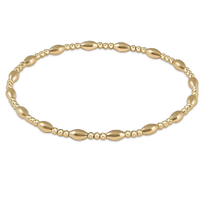 Classic bangles with simple, polished finishes for timeless elegance and style -enewton 7.25" extends Harmony Sincerity Pattern 2mm Bead Bracelet