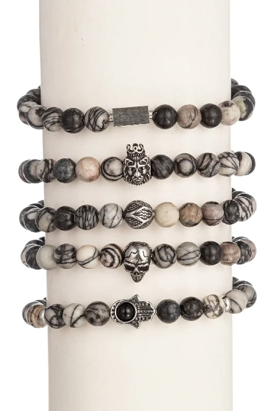 Tennis-style bracelets with sparkling diamonds for a luxurious, glamorous look -Leo Agate Bracelet