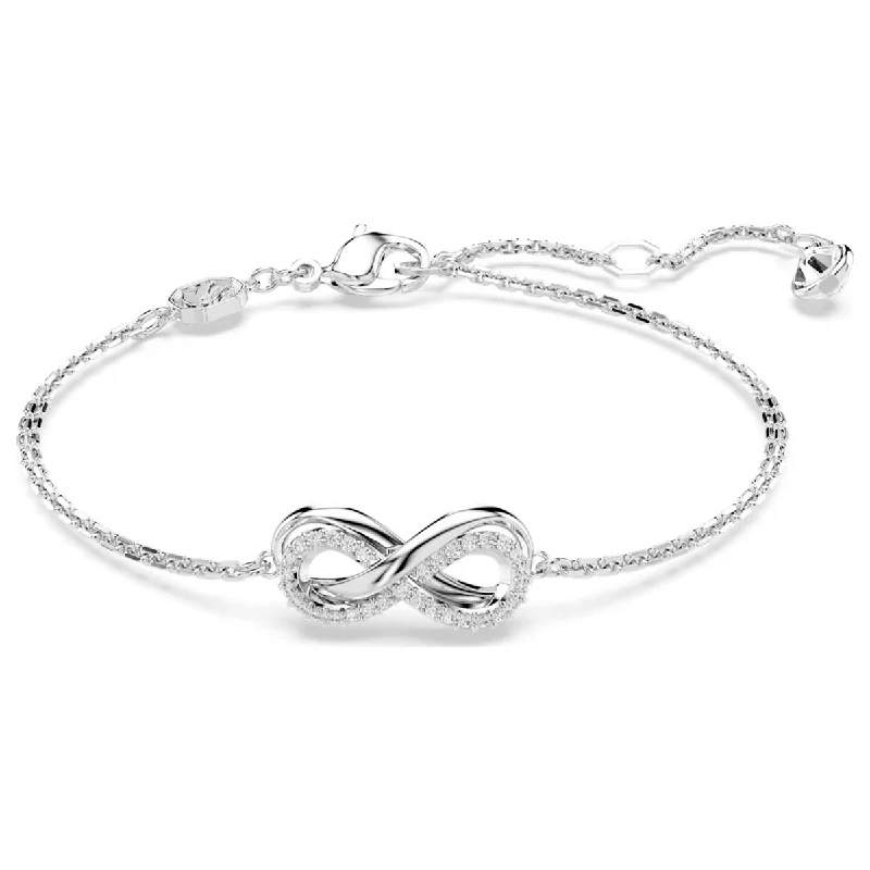 Classic chain-link bracelets for women who love timeless, versatile jewelry choices -Swarovski Hyperbola Infinity Bracelet